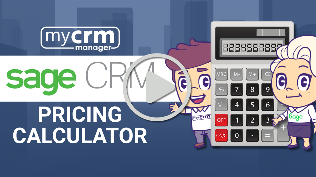 Sage CRM Pricing Calculator